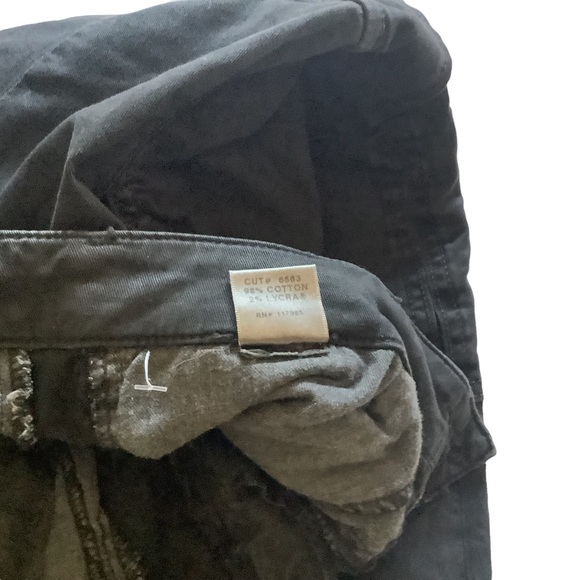 J BRAND Black Houlihan Low Rise Skinny Cargo Pants - Picture 7 of 9